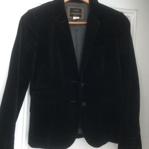 JCrew Velvet Blazer